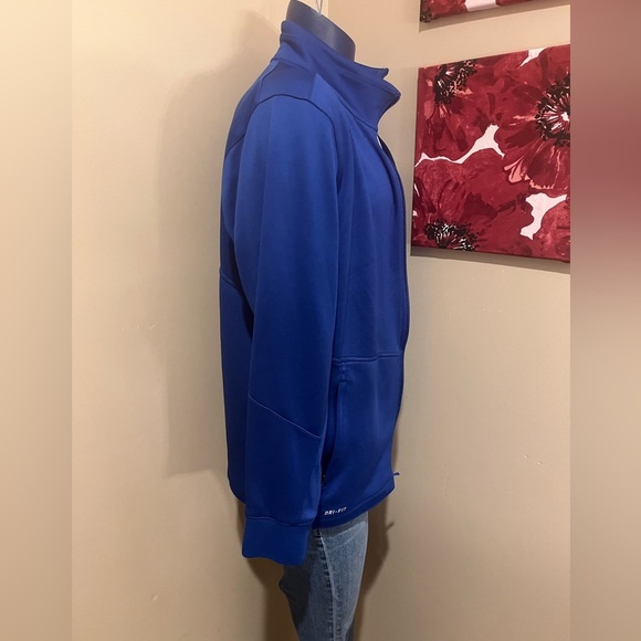 New York Giants full zip Nike NFL DryFit Jacket, size Large - Picture 3 of 9